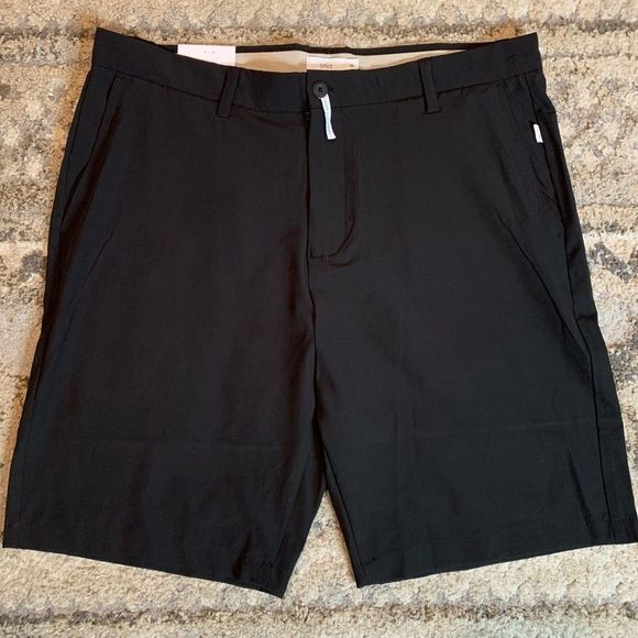 Onia Black Stretch Chambray Versatile Shorts 36x8 - Picture 1 of 6